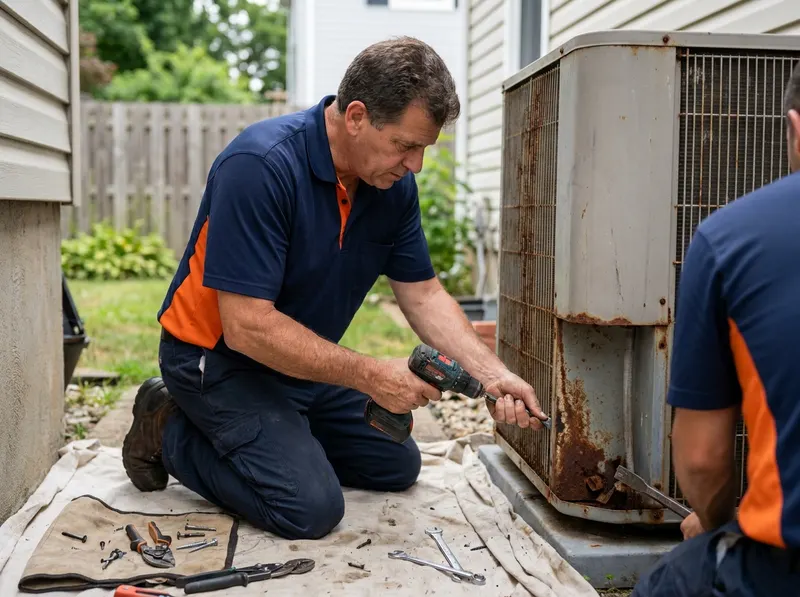 Rusted Bottom Section and Panel Replacement in Little Ferry, NJ